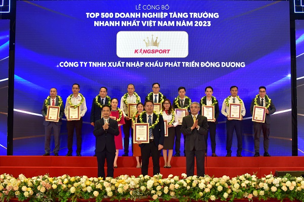 Tập đoàn Đông Dương 2 năm liên tiếp lọt Top 500 Doanh nghiệp tăng trưởng nhanh nhất Việt Nam 